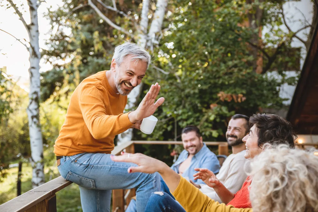 Coworkers happy and engaging What does OfficeLabs do