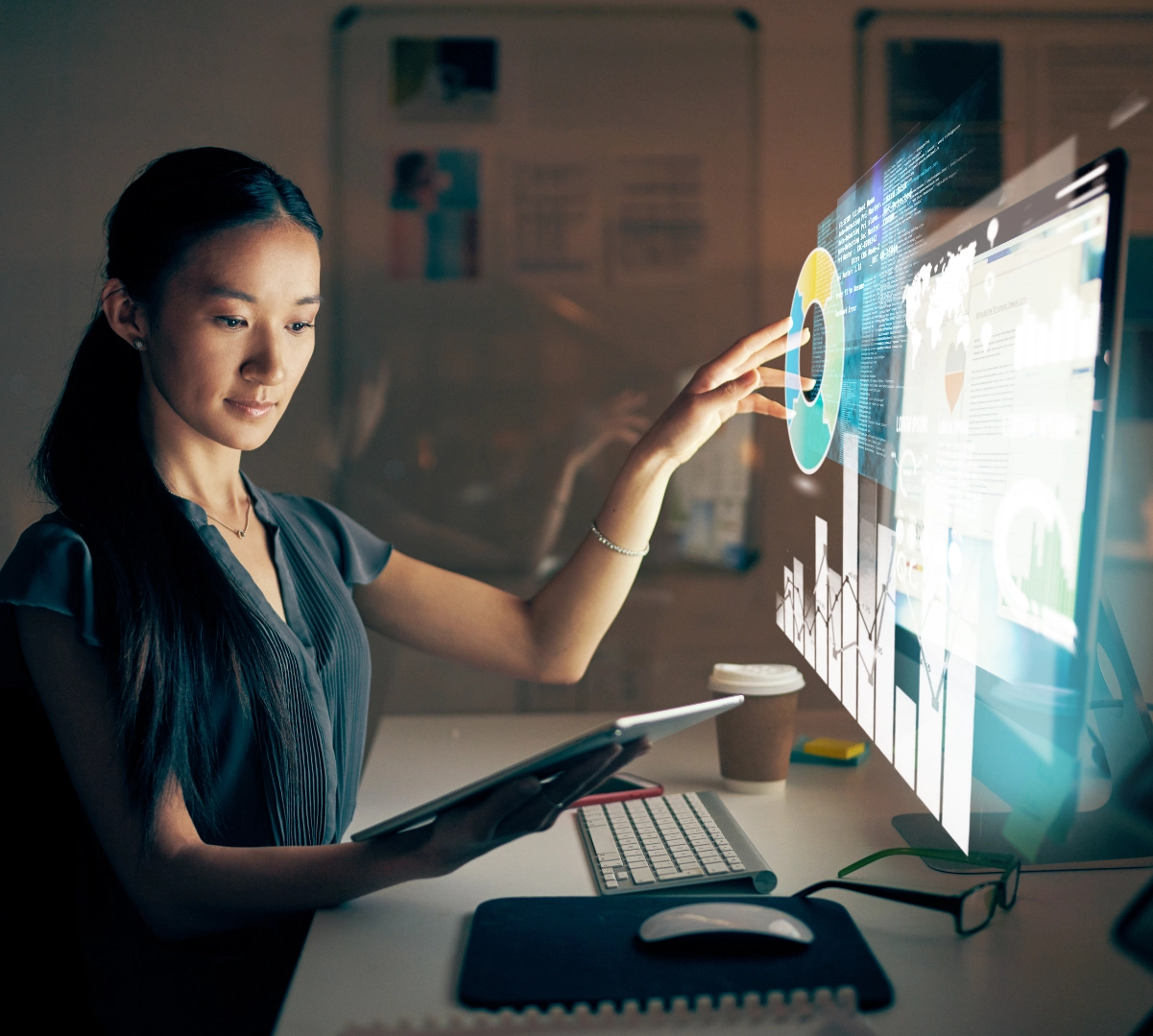 streamline operations through connected thinking, low-code solutions, and smart system design.